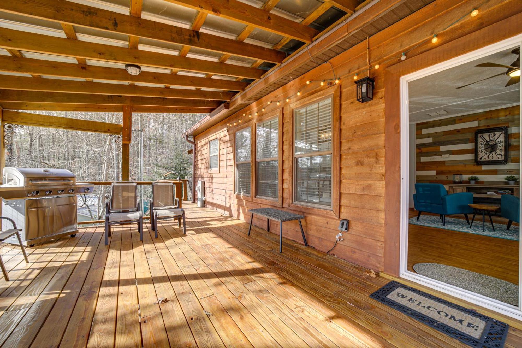 Lakeside Cashiers Cabin With Private Boat Dock! Cullowhee エクステリア 写真
