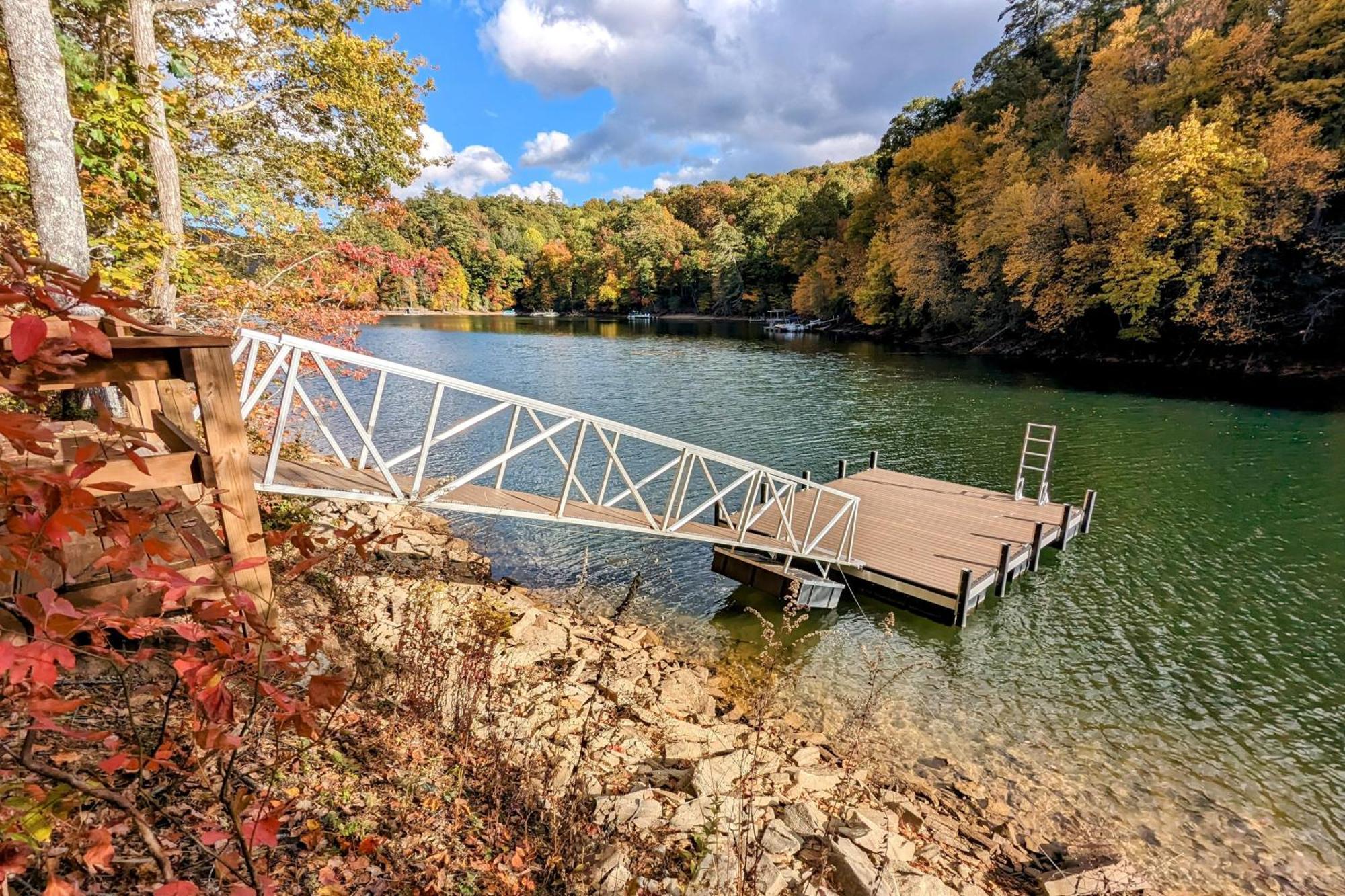 Lakeside Cashiers Cabin With Private Boat Dock! Cullowhee エクステリア 写真